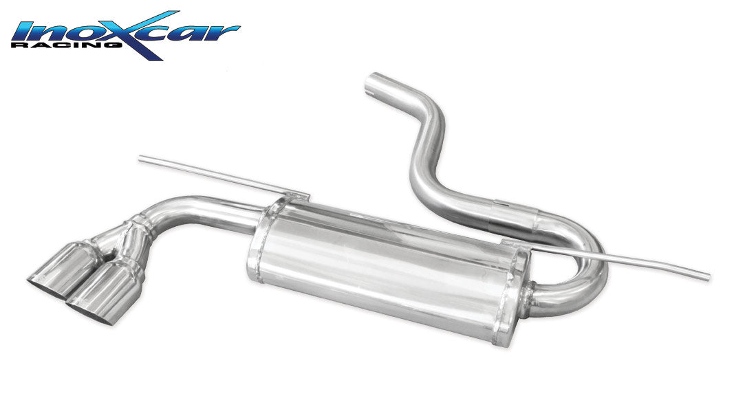 Silencieux arrière inoxcar WGO.82.RA