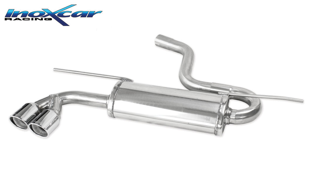 Silencieux arrière inoxcar WGO.82.XR80