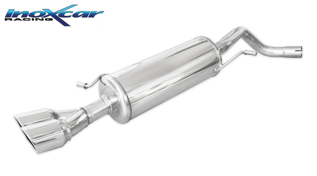 Silencieux arrière inoxcar WPO.20.XR80