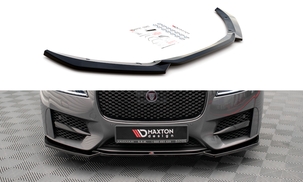 Lame Du Pare-Chocs Avant V.1 Jaguar XF R-Sport Mk2 JA-XF-2-RSPORT-FD1G