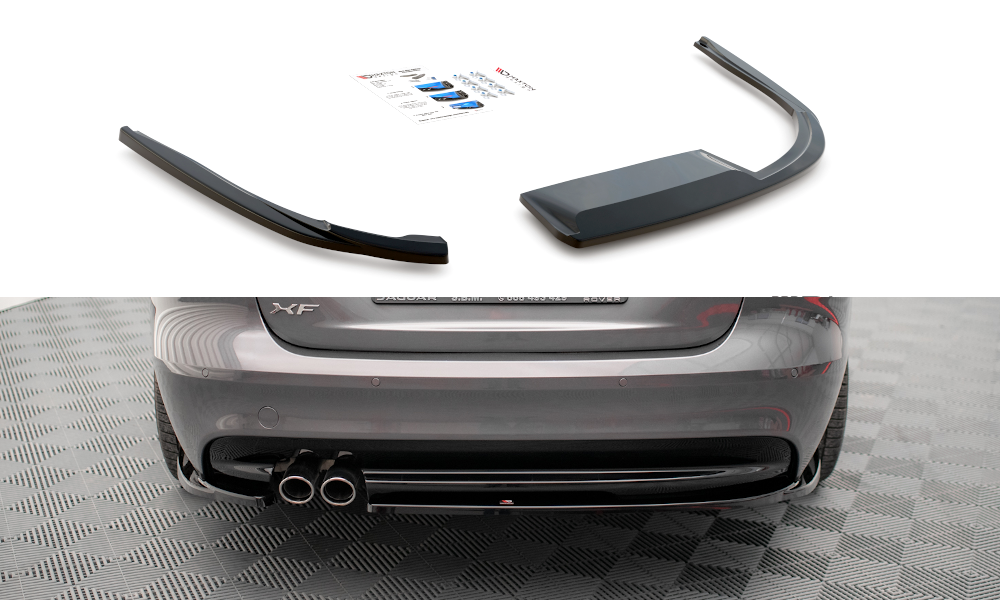 Lames De Pare-Chocs Arrière Latérales Jaguar XF R-Sport Mk2 JA-XF-2-RSPORT-RSD1G