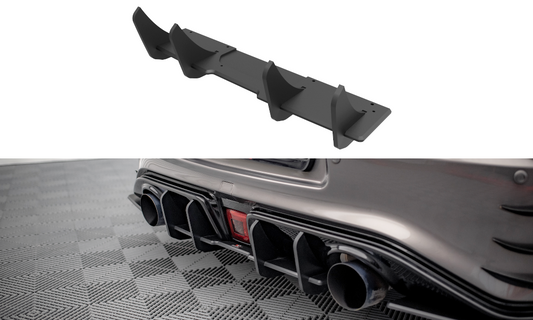 Street Pro Central Diffuseur Arriere Nissan 370Z Nismo Facelift NI370ZNISMOCNC-RS1B+BRBI