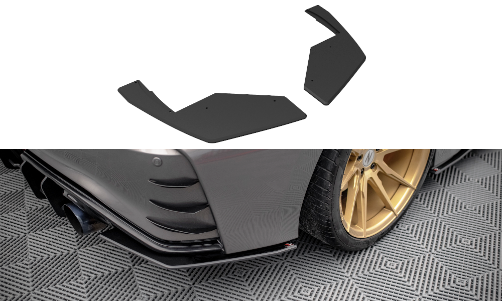 Street Pro Lame Du Pare Chocs Arriere Nissan 370Z Nismo Facelift NI370ZNISMOCNC-RSD1BRB