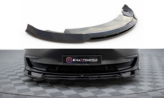 Lame Du Pare-Chocs Avant V.3 Tesla Model 3 TE-MODEL3-1-FD3G+FD3RG