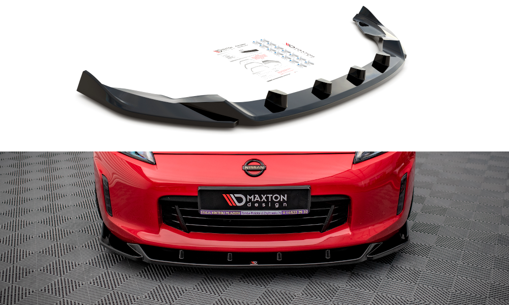 Lame Du Pare-Chocs Avant V.2 Nissan 370Z Facelift NI-370F-FD2G