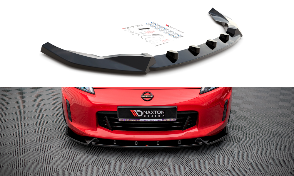 Lame Du Pare-Chocs Avant V.3 Nissan 370Z Facelift NI-370F-FD3G