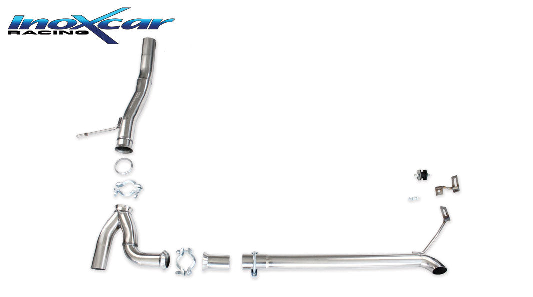 Tube arrière inoxcar TWRE.13