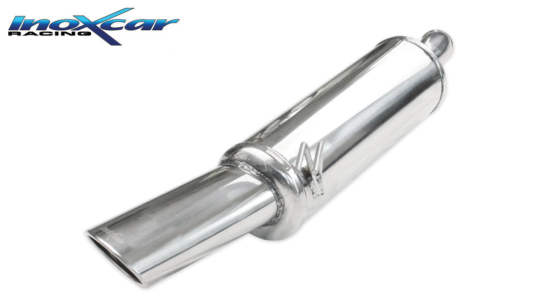 Silencieux arrière inoxcar FICO.04.120
