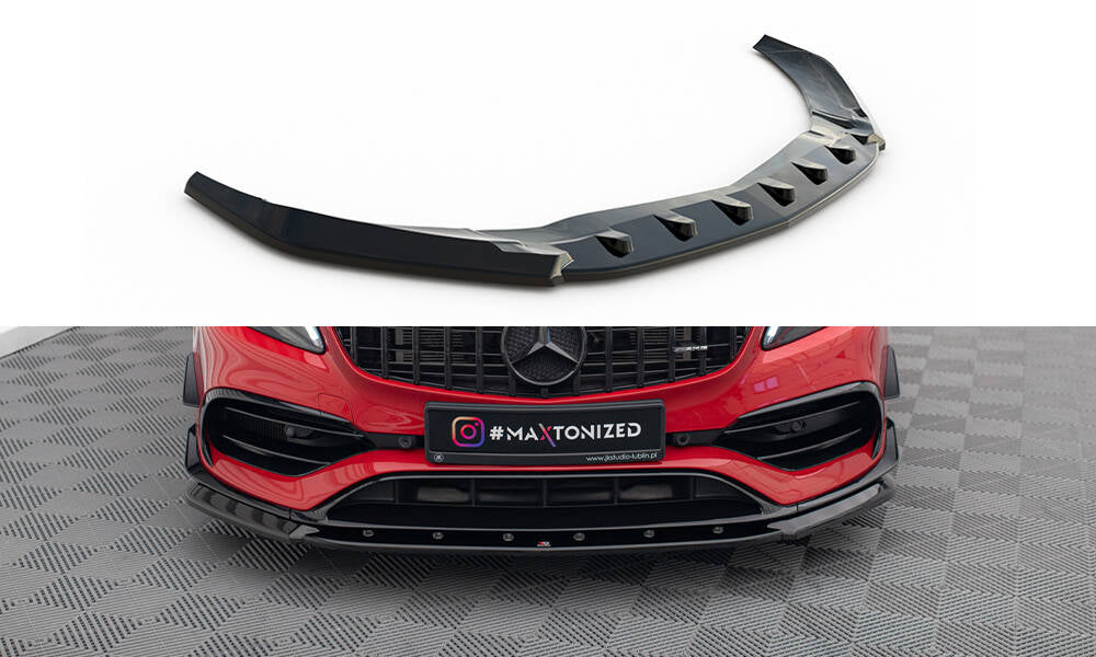 Lame Du Pare-Chocs Avant V.1 Mercedes-Benz A45 Aero W176 Facelift ME-A-176F-AMG-AERO-FD1G