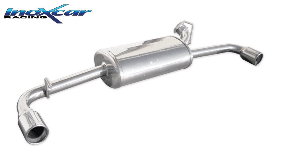Silencieux arriere inoxcar TWLA.01.80