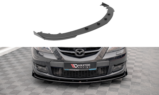 Street Pro Lame Du Pare-Chocs Avant V.1 + Flaps Mazda 3 MPS Mk1 MA3MPS1CNC-FD1B+FSF1G