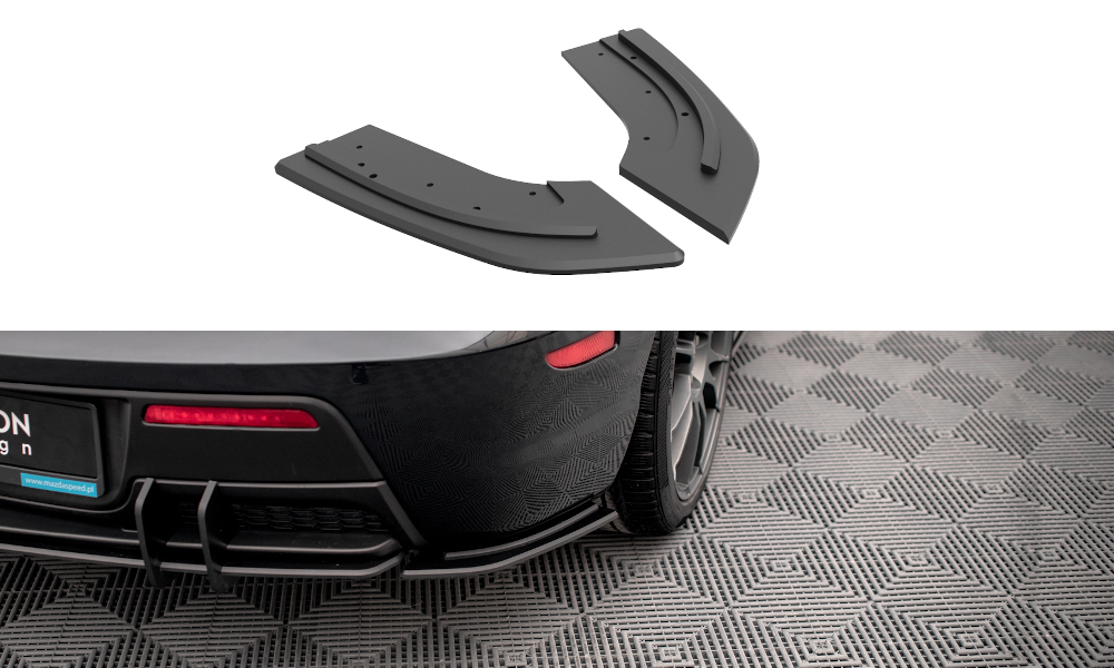 Street Pro Lame Du Pare Chocs Arriere Mazda 3 MPS Mk1 MA3MPS1CNC-RSD1B