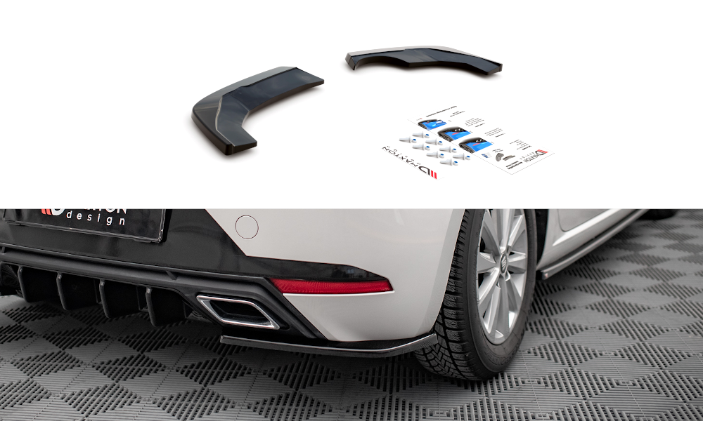 Lames De Pare-Chocs Arrière Latérales Seat Ibiza FR/ Standard Mk5 SE-IB-5-RSD1G