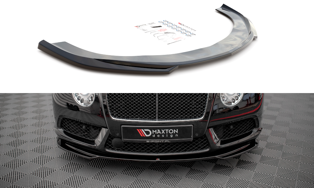 Lame Du Pare-Chocs Avant V.2 Bentley Continental GT V8 S Mk2 BE-CO-GT-1F-FD2G
