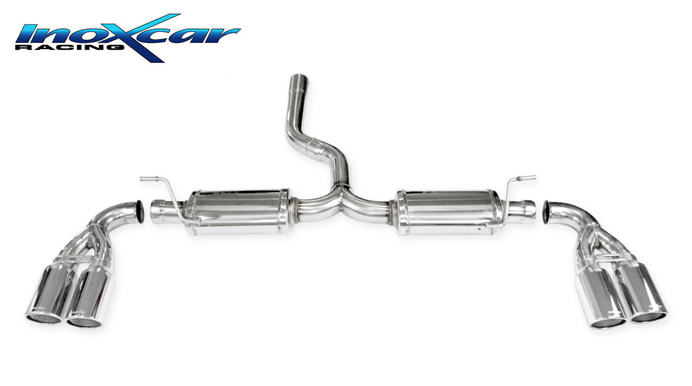 Silencieux arrière inoxcar POCAY.03.XR90