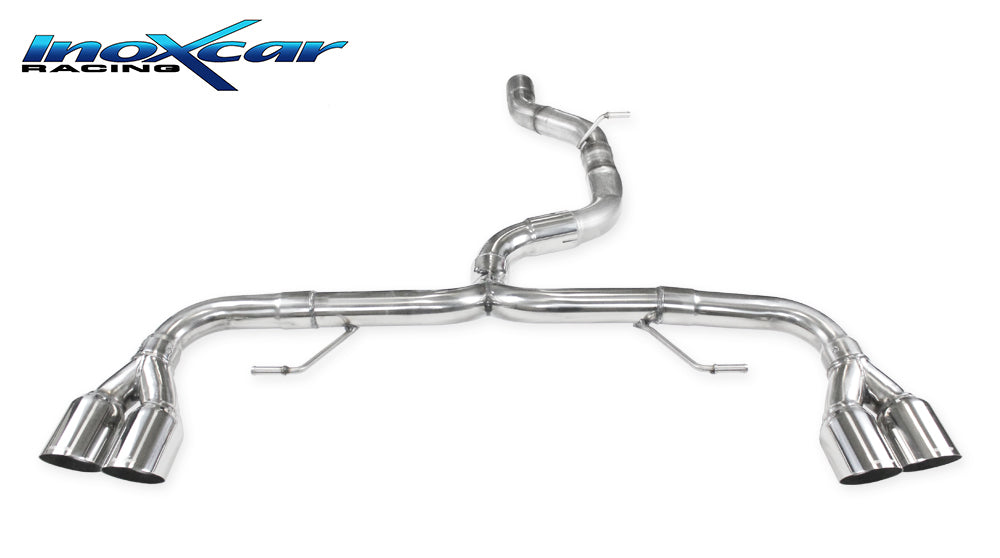 Tube arrière inoxcar AUS1.01.RA
