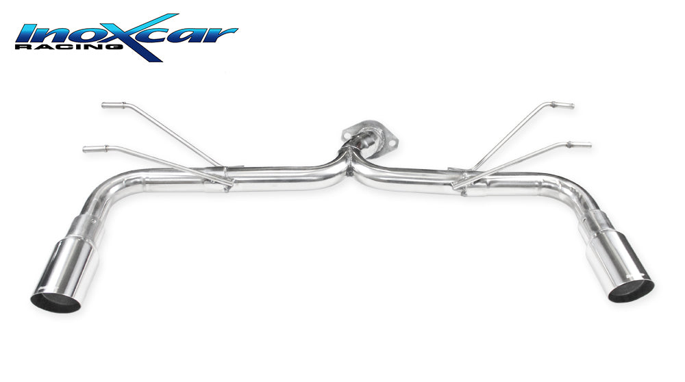 Tube arrière inoxcar F124.02.RA
