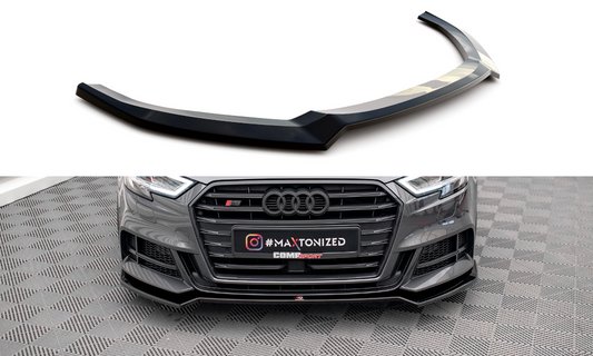 Lame Du Pare-Chocs Avant V.2 Audi S3 / A3 S-Line Sportback 8V Facelift AU-S3-3F-SB-FD2G