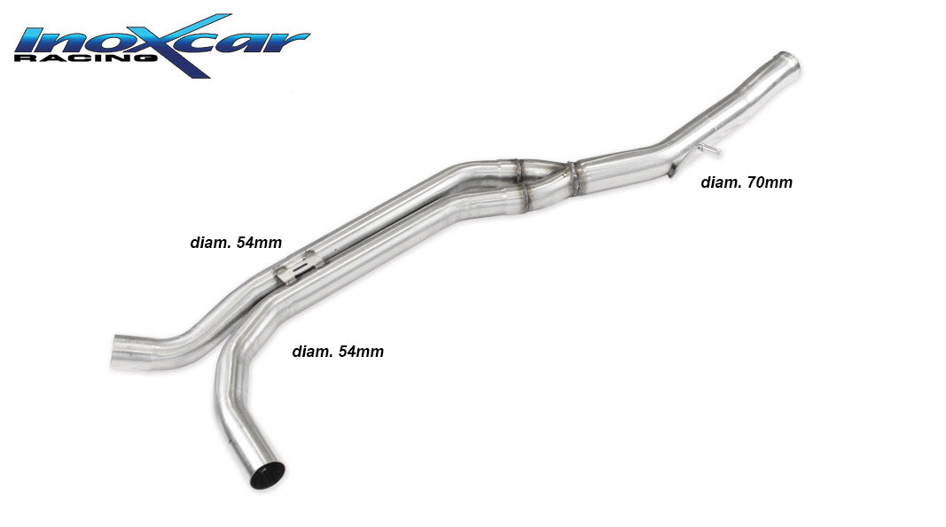 Tube central inoxcar TCMACAN