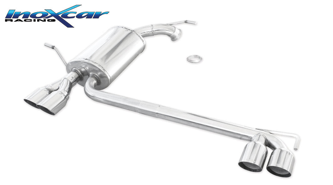 Silencieux arrière inoxcar TWPE.27.RA