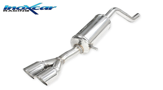 Silencieux arrière inoxcar ALJUN.01.RA