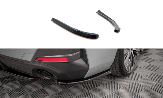 Lames De Pare-Chocs Arrière Latérales V.1 BMW 4 Gran Coupe M-Pack G26 BM-4-G26-MPACK-GC-RSD1G