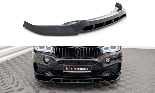 Lame Du Pare-Chocs Avant V.2 BMW X6 M-Pack F16 BM-X6-16-MPACK-FD2G+FD2RG