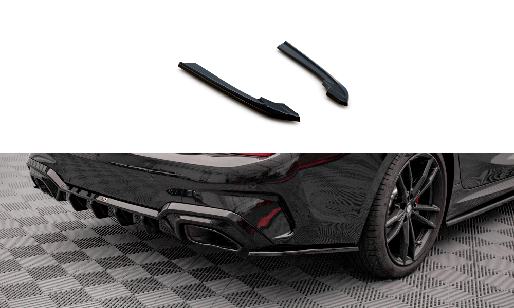 Lames De Pare-Chocs Arrière Latérales V.3 BMW M340i / M-Pack G20 / G21 BM-3-20-MPACK-RSD3G