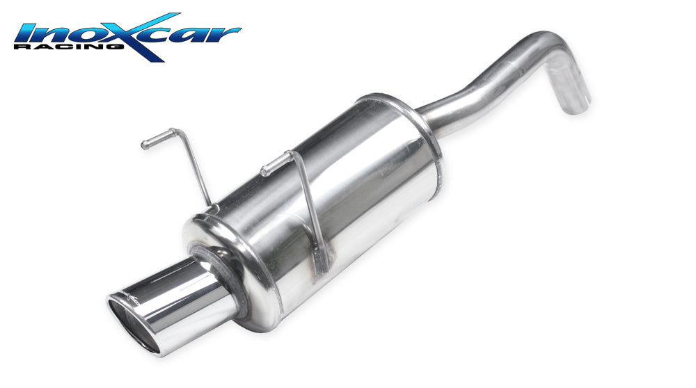 Silencieux arrière inoxcar FICQ.04.XR90