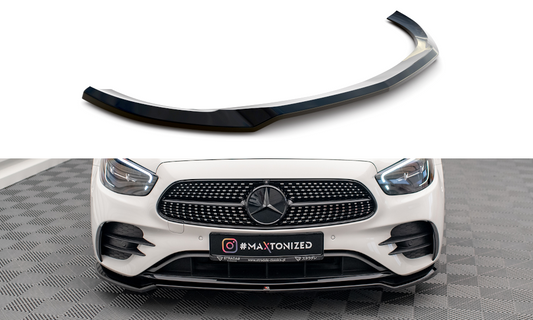 Lame Du Pare-Chocs Avant V.1 Mercedes-Benz E AMG-Line W213 Facelift ME-E-213F-AMGLINE-FD1G