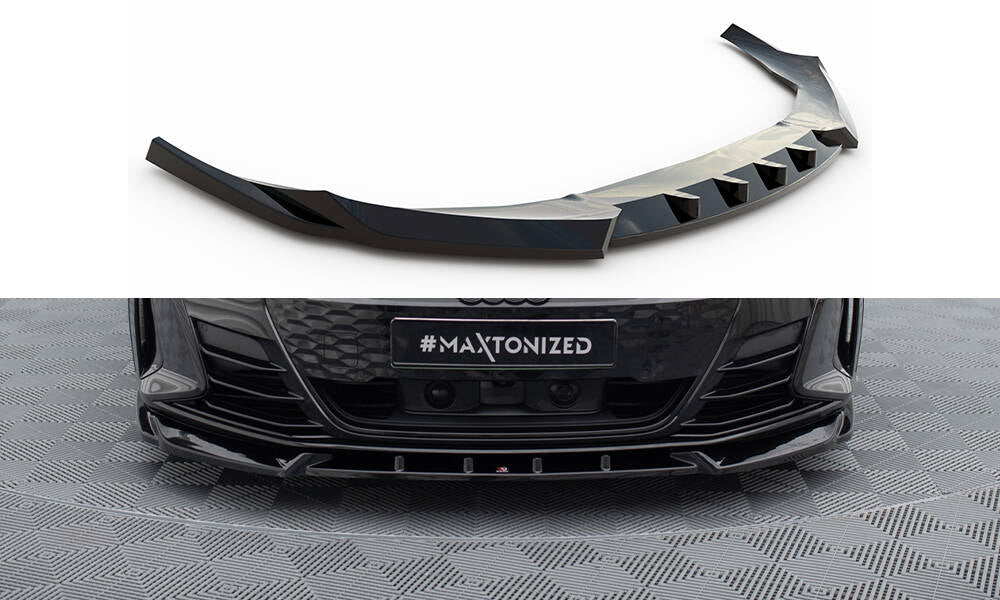 Lame Du Pare-Chocs Avant V.1 Audi e-Tron GT / RS GT Mk1 AU-ETRON-1-RS-FD1G
