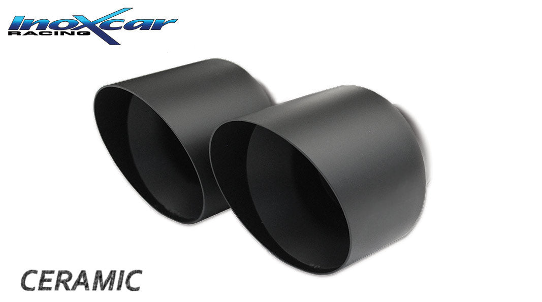 Silencieux arriere inoxcar VALV.A1.02.70CBLACK
