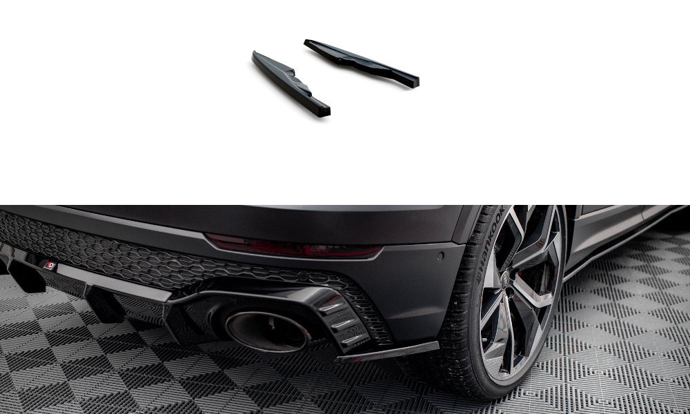 Lames De Pare-Chocs Arrière Latérales V.2 Audi RSQ8 Mk1 AU-RSQ8-1-RSD2G