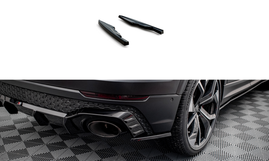 Lames De Pare-Chocs Arrière Latérales V.2 Audi RSQ8 Mk1 AU-RSQ8-1-RSD2G