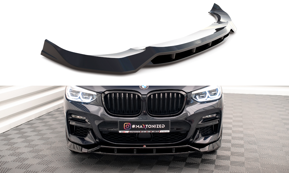 Lame Du Pare-Chocs Avant V.2  BMW X3 M40d / M40i / M-Pack G01  BM-X3-01-M40-FD1G+FD1RG