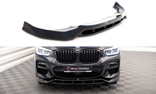 Lame Du Pare-Chocs Avant V.2  BMW X3 M40d / M40i / M-Pack G01  BM-X3-01-M40-FD1G+FD1RG