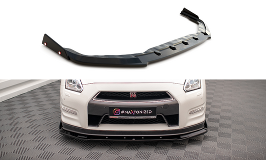 Lame Du Pare-Chocs Avant + Ailerons Nissan GTR R35 Facelift NI-GTR-4F2-FD1G+FSF