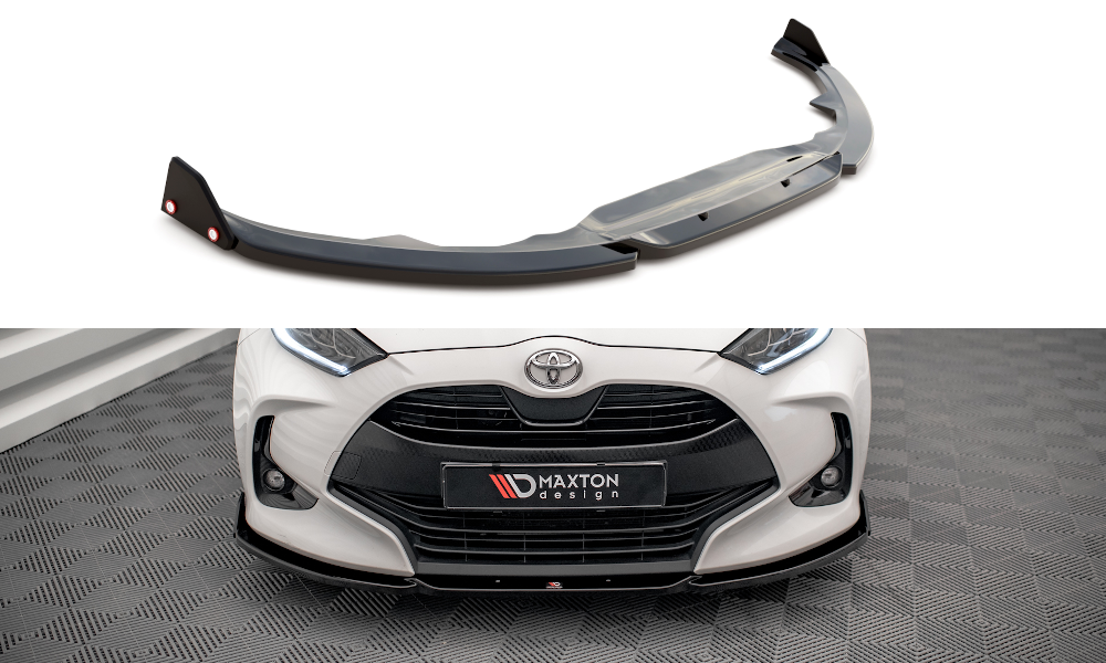Lame Du Pare-Chocs Avant V.1 + Ailerons Toyota Yaris Mk4 TO-YA-4-FD1G+FSF