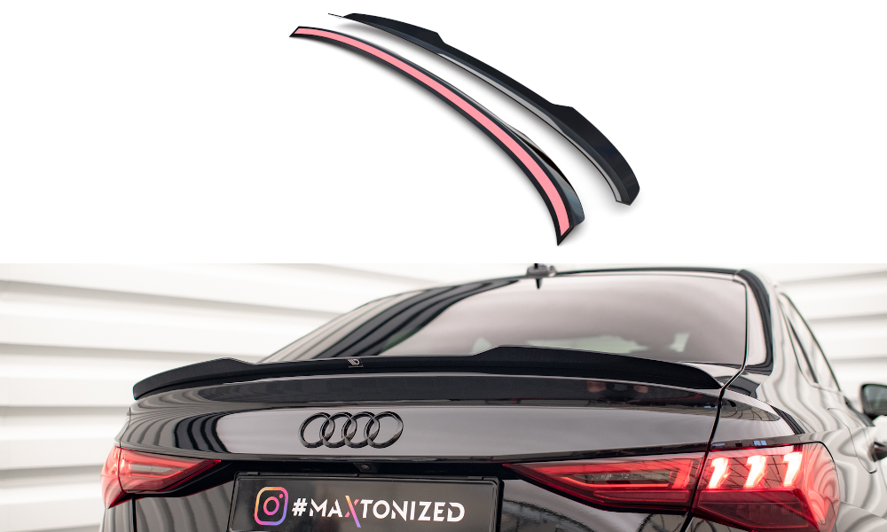 Spoiler Cap Audi A3 / A3 S-Line / S3 / RS3 Sedan 8Y AU-A3-8Y-SLINE-S-CAP1G