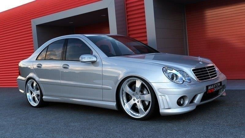 KIT-CAROSSERIE MERCEDES C W203 < AMG 204 LOOK> ME-C-203-AMG204-BK