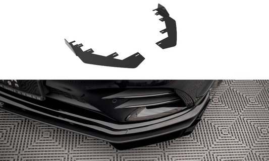 Front Flaps Mercedes A35 AMG / AMG-Line Aero Pack W177  MEA17735CNC-FSF1G
