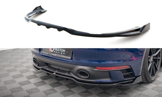 Central Arriere Splitter (avec une barre verticale) V.2 Porsche 911 Carrera Aero / Carrera GTS 992 PO-911-992-CA-AERO-RD2G+RD3G