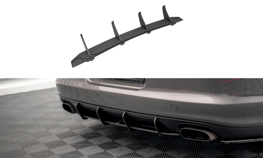 Street Pro Central Diffuseur Arriere Porsche Panamera / Panamera Diesel 970 POPA970CNC-RS1BRB