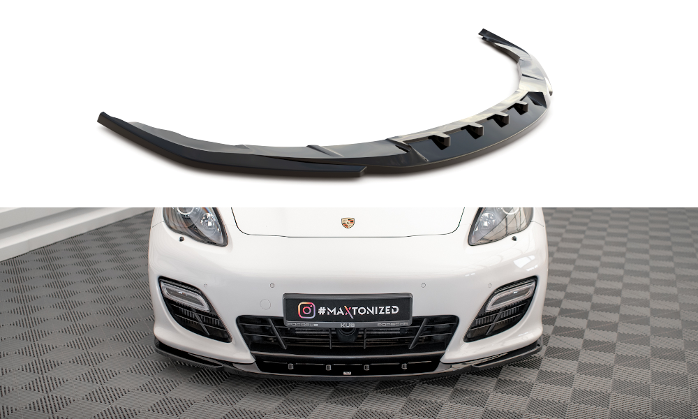 Lame Du Pare-Chocs Avant V.2 Porsche Panamera Turbo Sport Design Package 970 PO-PA-970-TURBO-FD2G