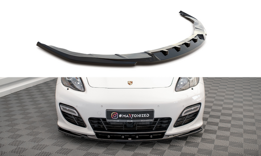 Lame Du Pare-Chocs Avant V.2 Porsche Panamera Turbo Sport Design Package 970 PO-PA-970-TURBO-FD2G
