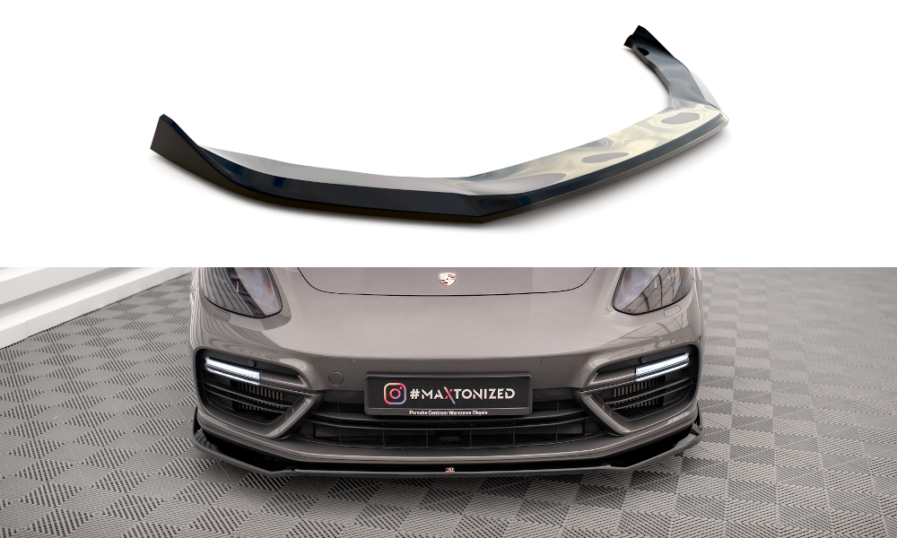 Lame Du Pare-Chocs Avant V.2 Porsche Panamera Turbo S E-Hybrid PO-PA-971-H-FD2G