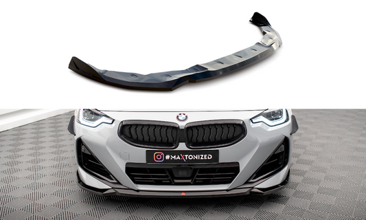 Lame Du Pare-Chocs Avant V.1 BMW 2 Coupe M-Pack / M240i G42 BM-2-42-MPACK-FD1G
