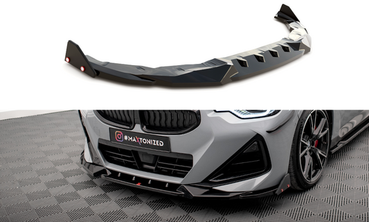Lame Du Pare-Chocs Avant V.2 + Ailerons BMW 2 Coupe M-Pack / M240i G42 BM-2-42-MPACK-FD2G+FSF1B