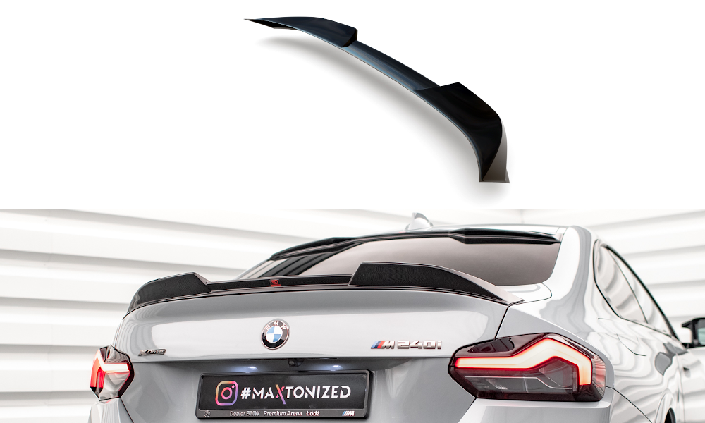 Spoiler Cap 3D BMW 2 Coupe G42 / M2 G87 BM-2-42-CAP3D1G