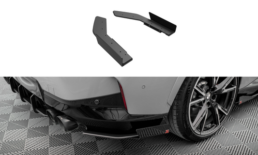 Street Pro Lame Du Pare Chocs Arriere + Flaps BMW 2 Coupe M240i G42 BM242MCNC-RSD1B+RSF1G